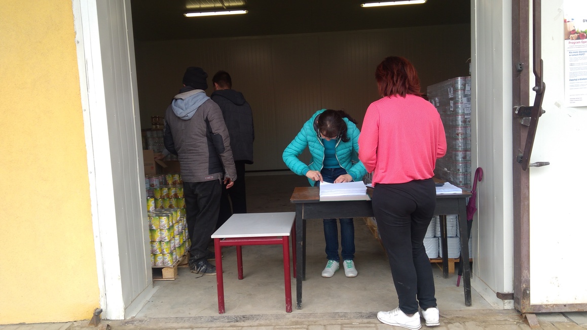 Wydawanie żywności – V tura – podsumowanie  28.05.2019 r.