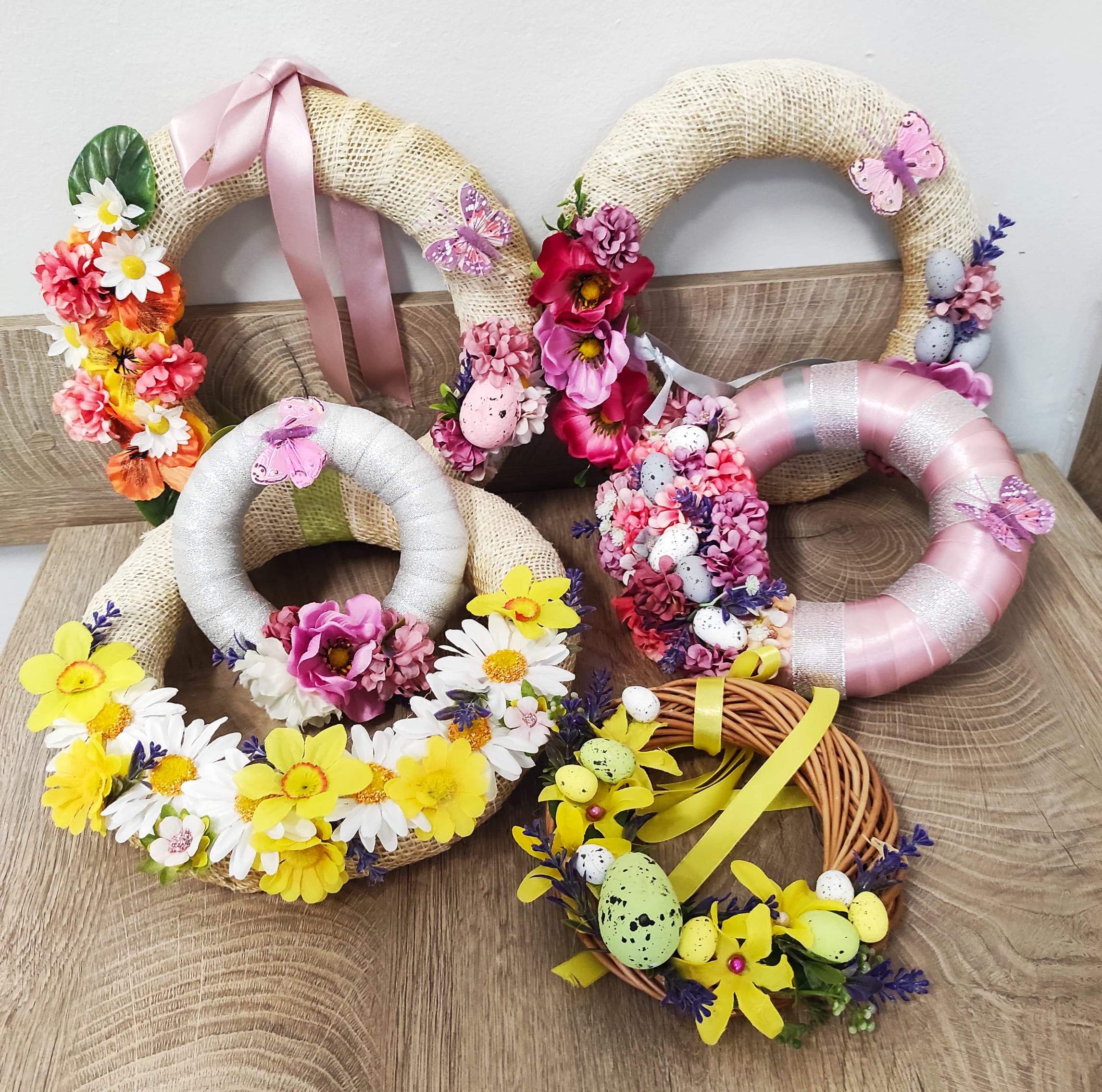 Kiermasz dekoracji wielkanocnych Warsztatów Terapii Zajęciowej w Rudniku nad Sanem