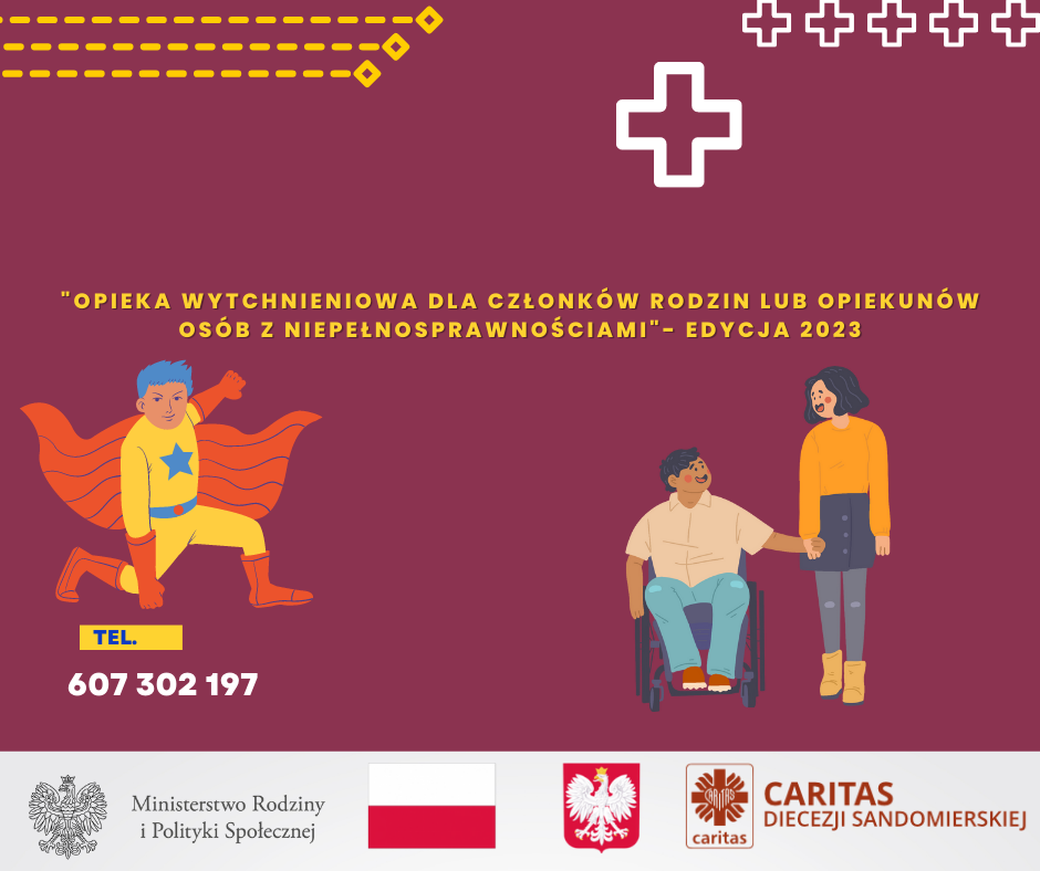 Opieka wytchnieniowa dla członków rodzin oraz opiekunów osób z niepełnosprawnościami