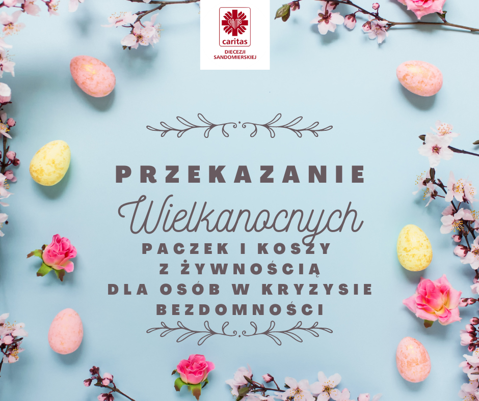 Uroczyste poświęcenie pokarmów dla osób w kryzysie bezdomności