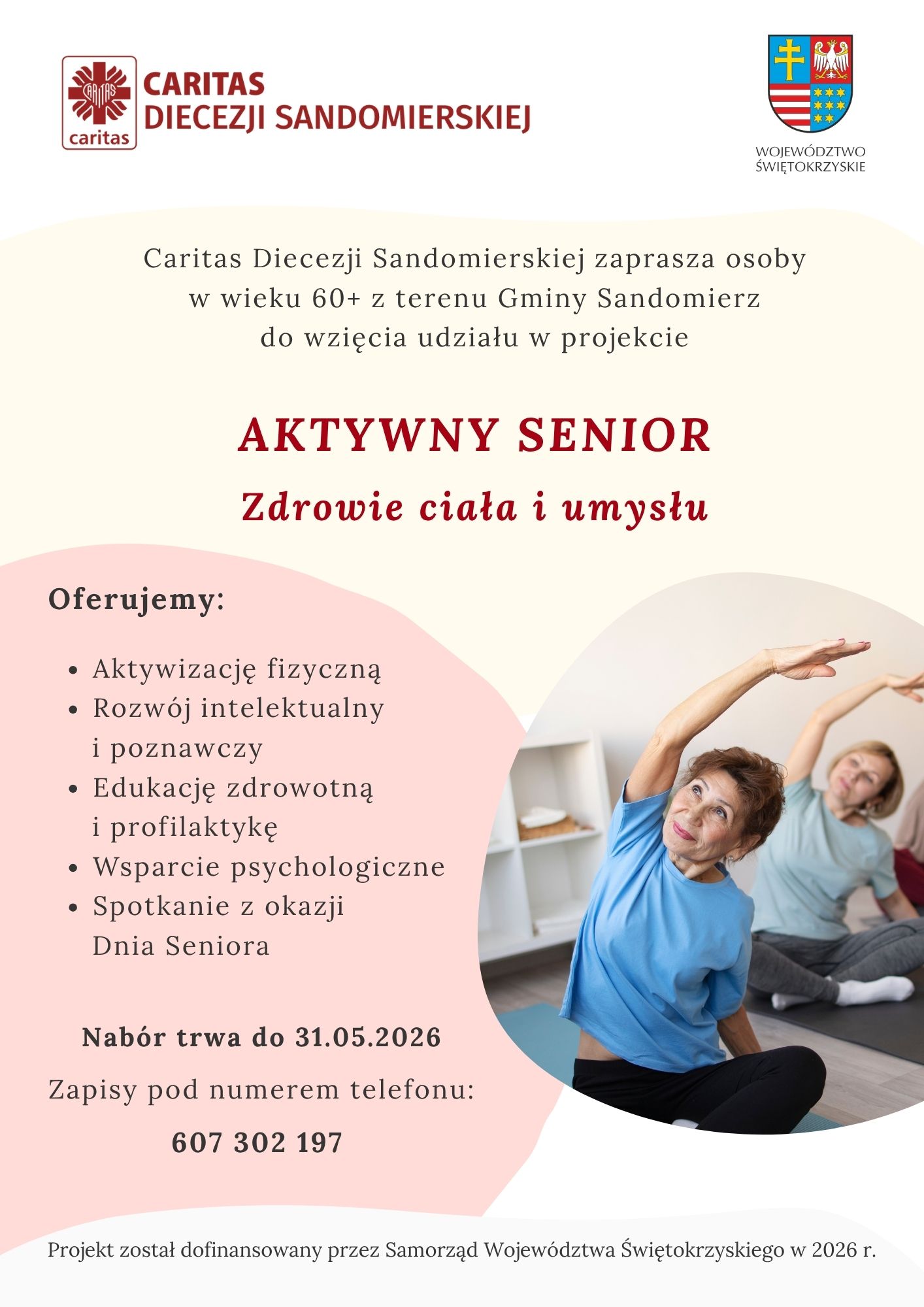 Projekt "Aktywny Senior - Zdrowie ciała i umysłu"