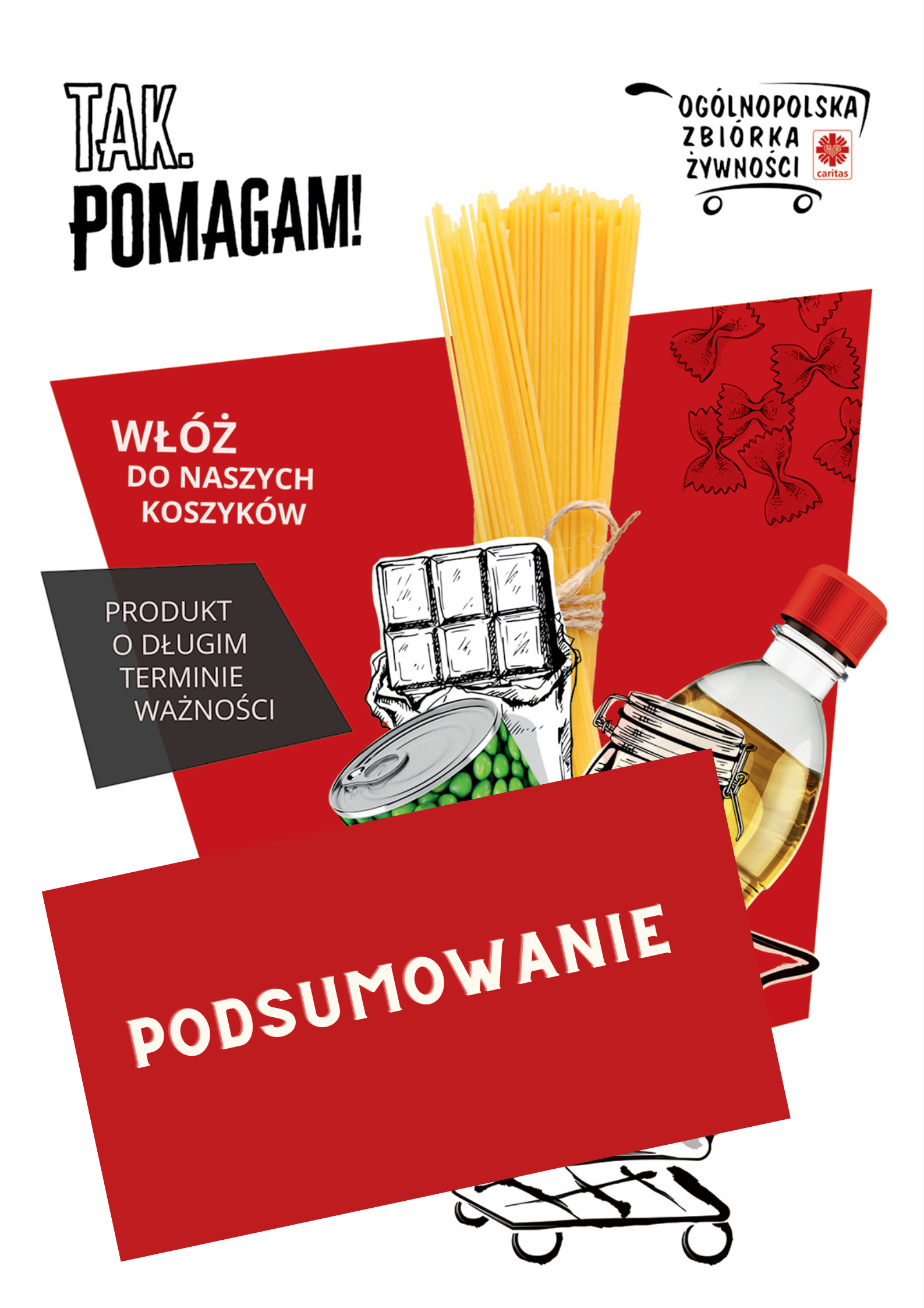 Podsumowanie XXII Wielkanocnej Ogólnopolskiej Zbiórki Żywności Tak. Pomagam!