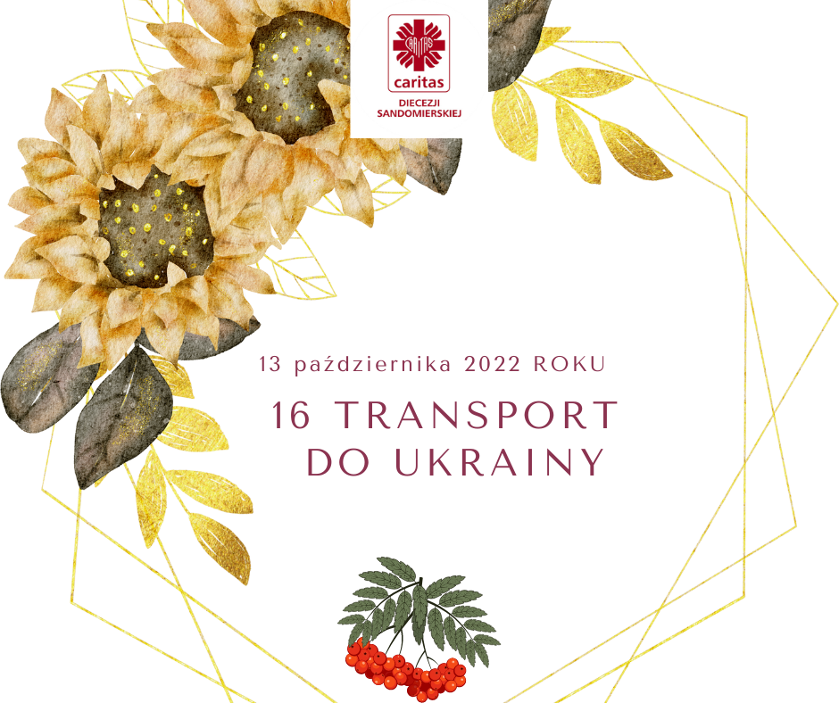 16 konwój pomocy humanitarnej dla Ukrainy wyruszy już jutro.