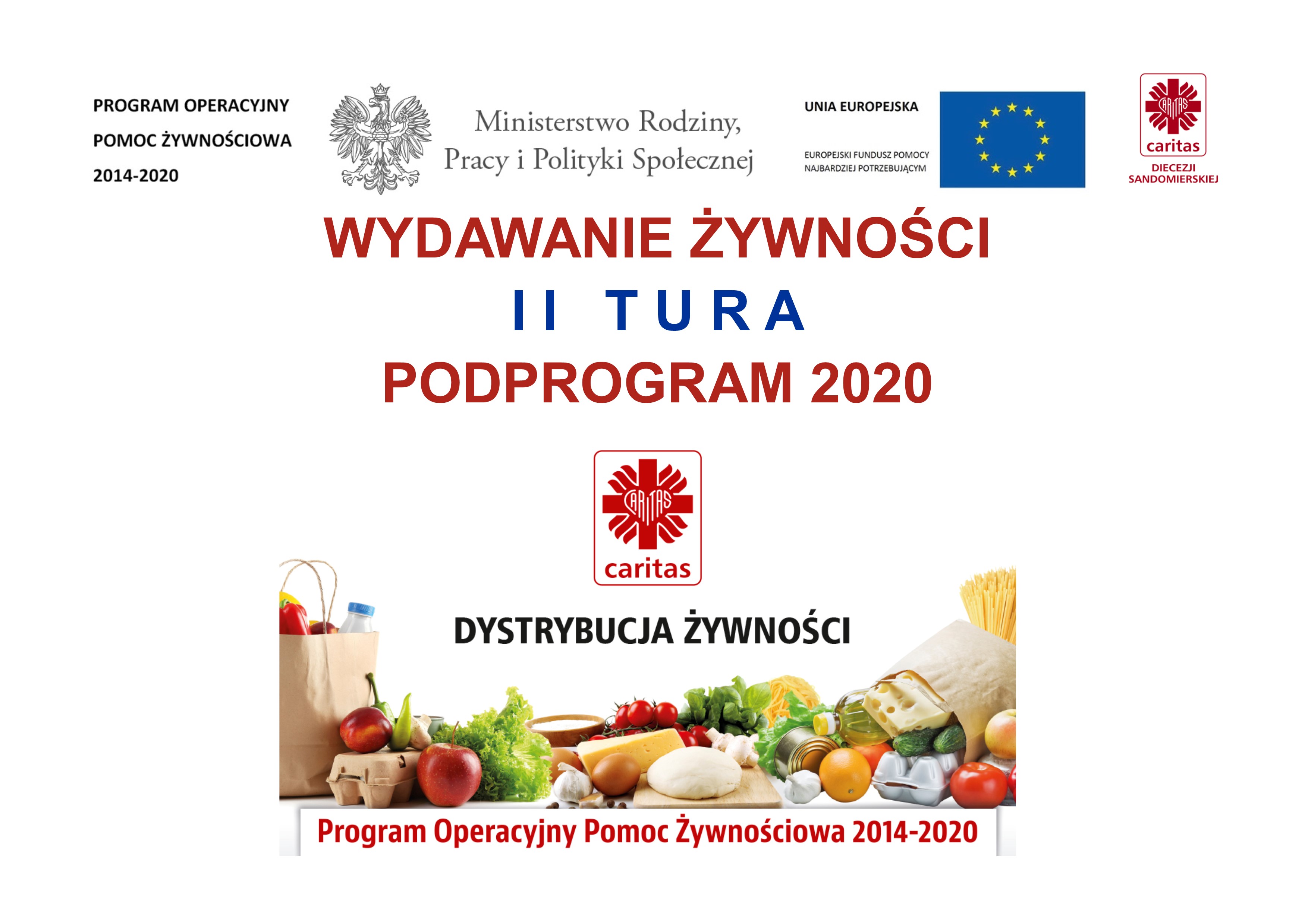 POPŻ - II tura wydawania żywności