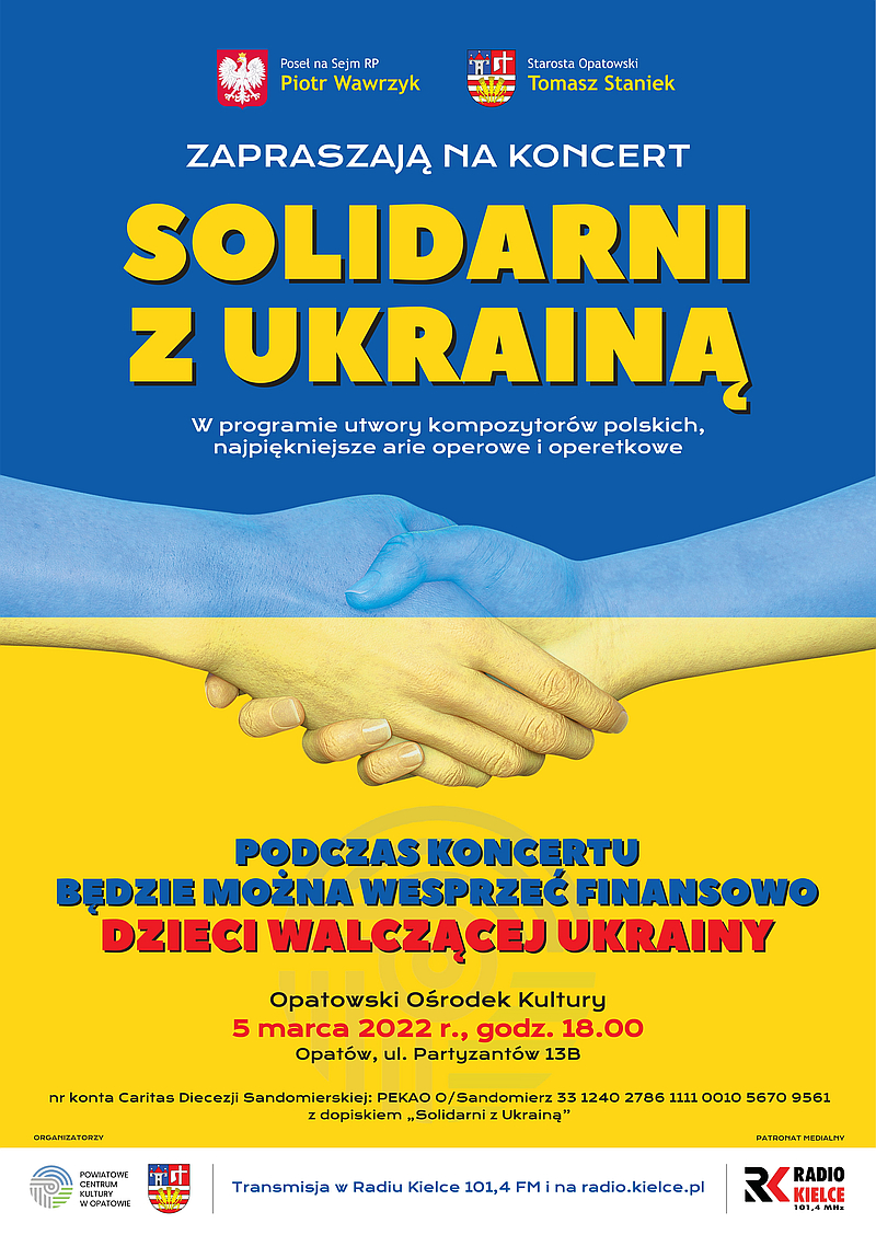 Koncert Solidarni z Ukrainą