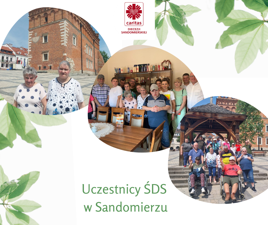 Uczestnicy Środowiskowego Domu Samopomocy zwiedzili Królewskie Miasto Sandomierz