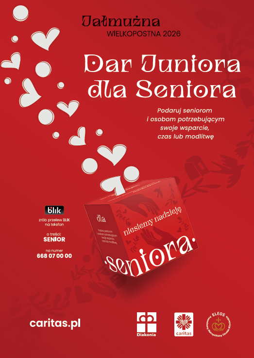 Jałmużna Wielkopostna 2026 - "Dar Juniora dla Seniora"