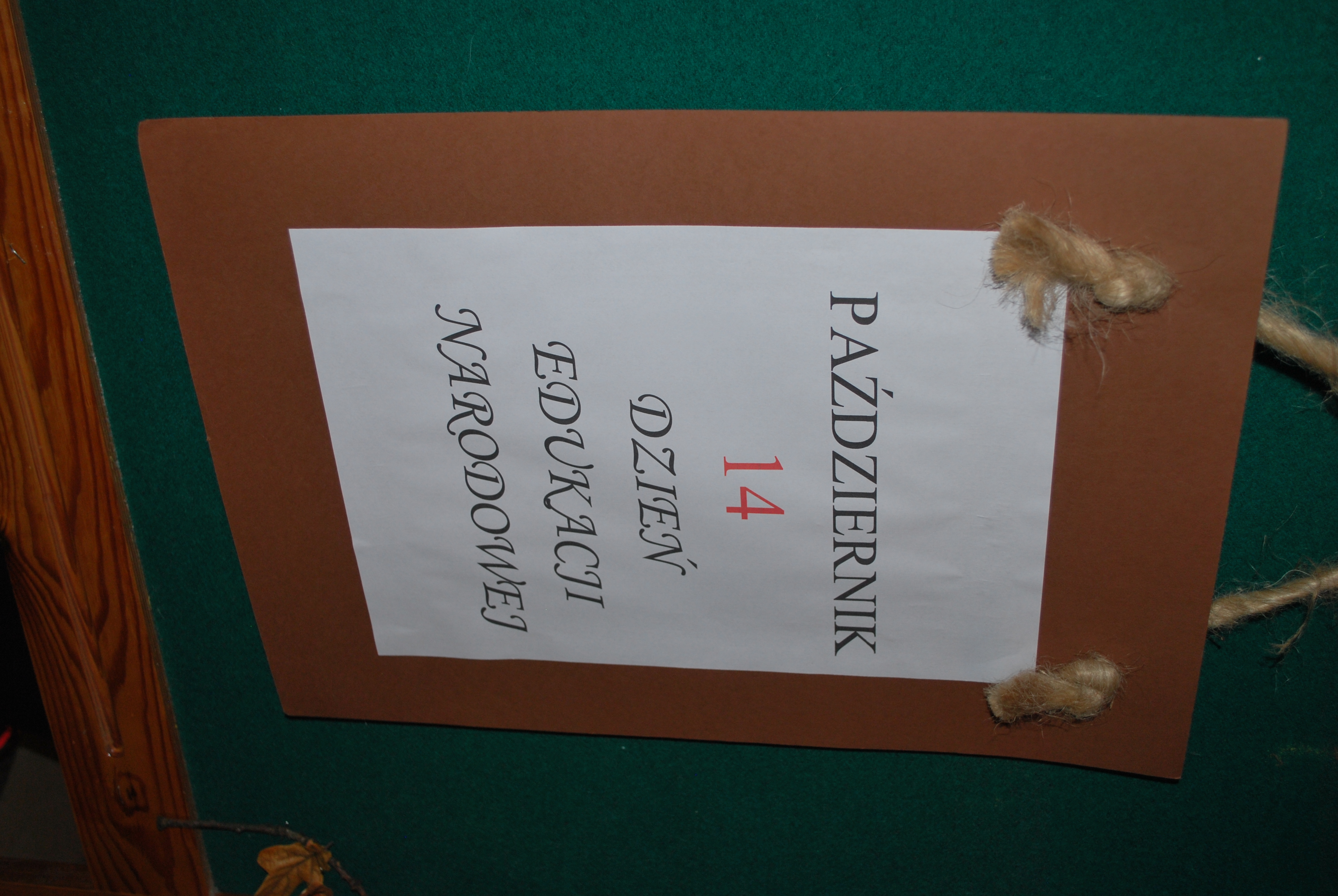 Święto Edukacji Narodowej w Ośrodku Rehabilitacyjno - Edukacyjny "Radość Życia"