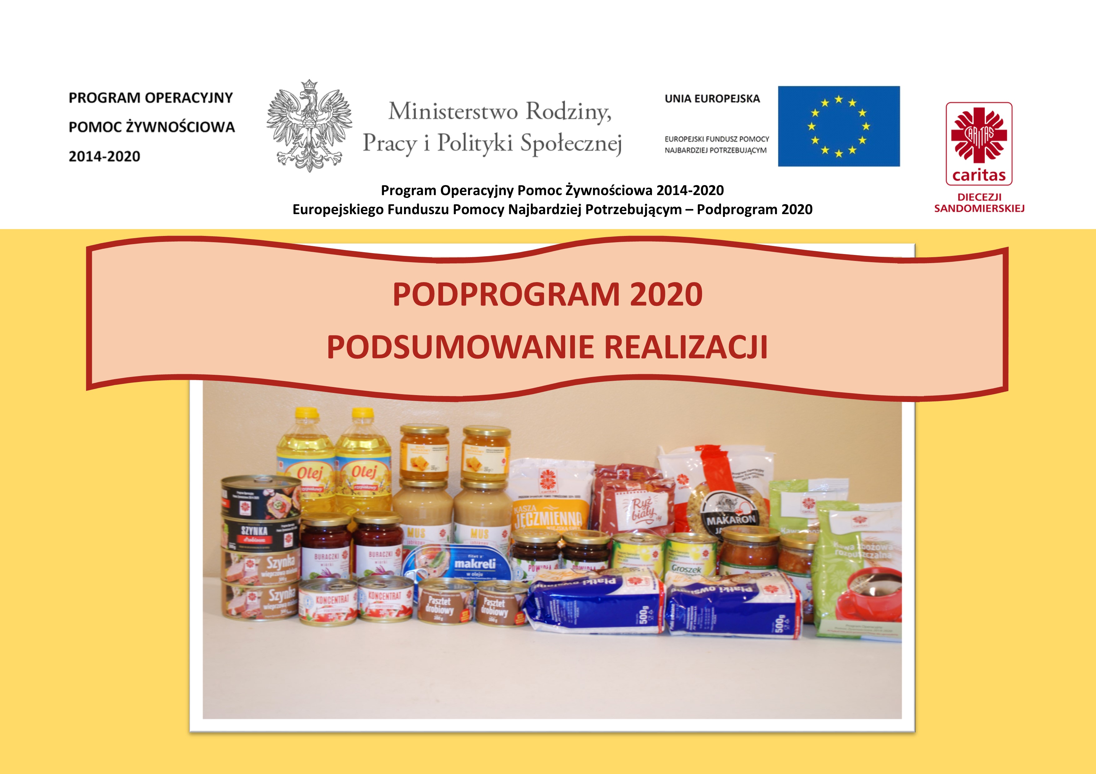 Podprogram 2020 – podsumowanie realizacji