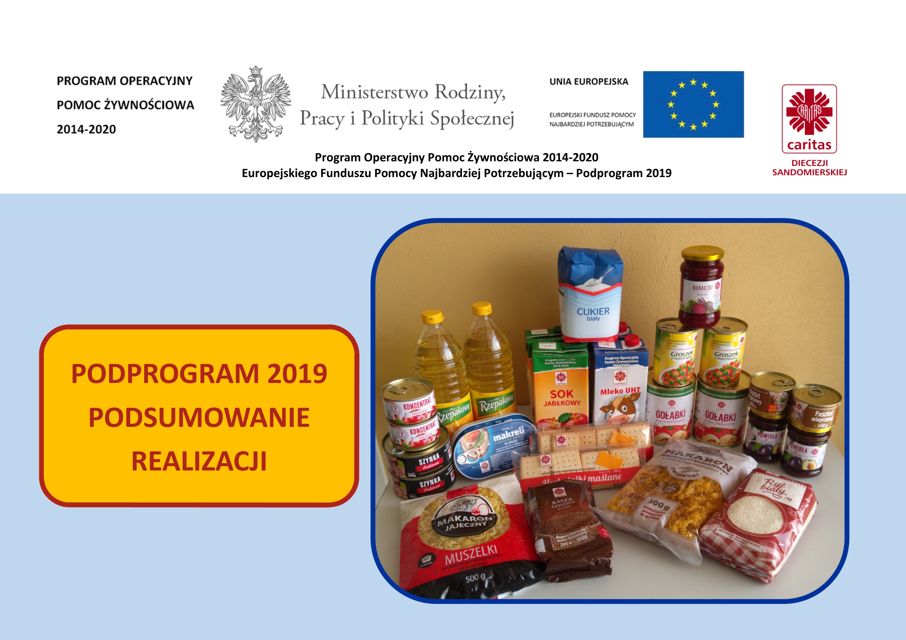 Podprogram 2019 – podsumowanie realizacji