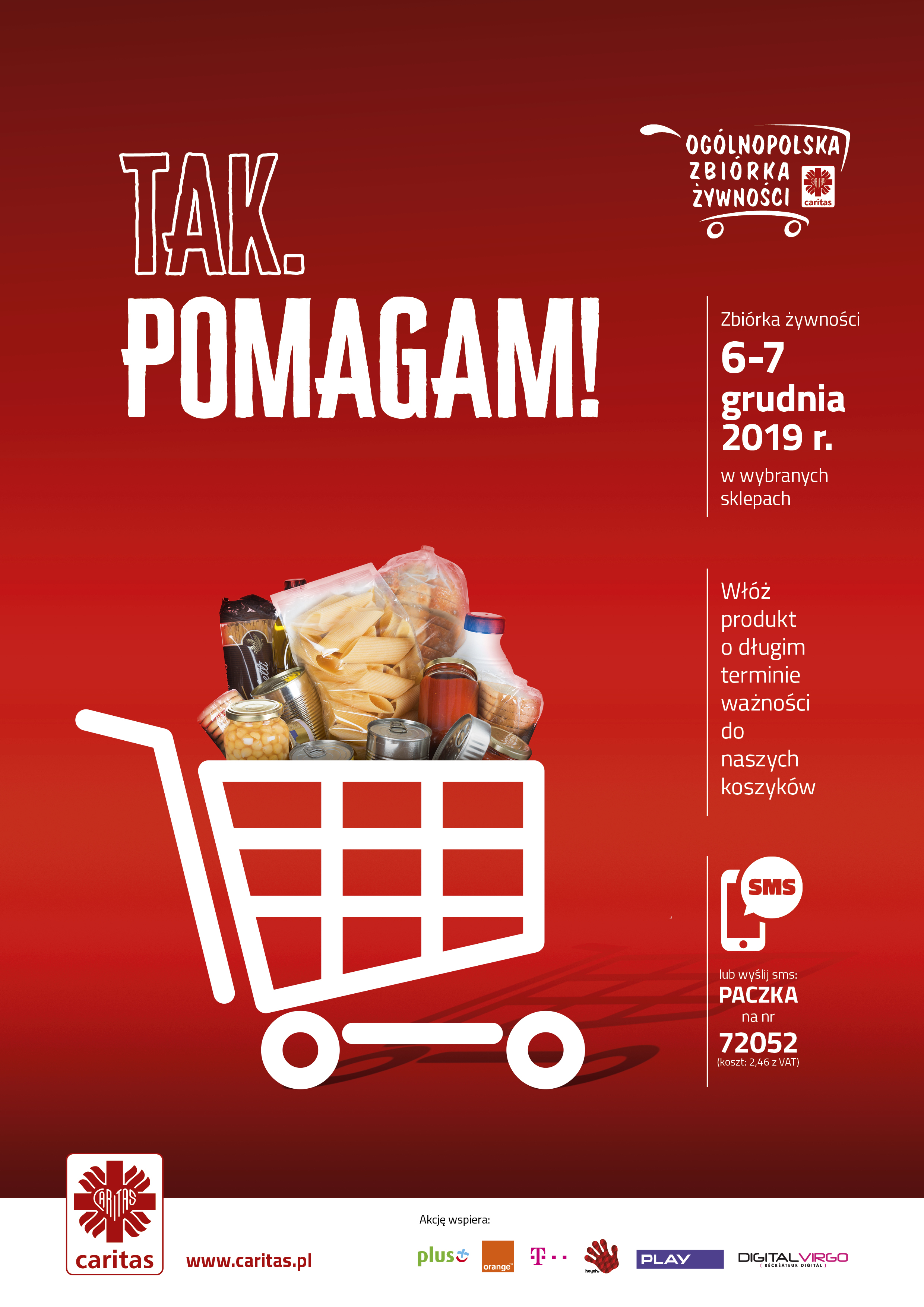 XVII Zbiórka Żywności „Tak, Pomagam”